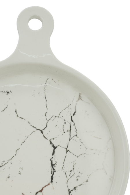Rund Serveringsbrett 25cm - Queens Porcelain