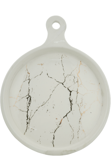 Rund Serveringsbrett 25cm - Queens Porcelain