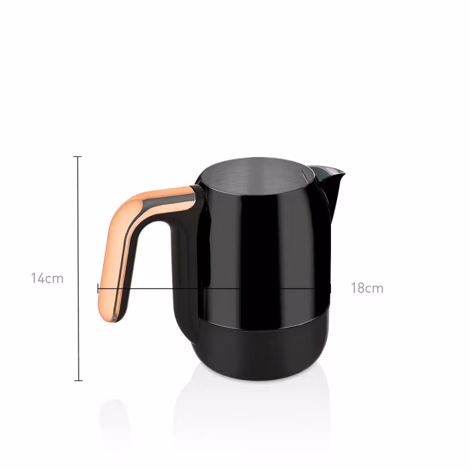 Korkmaz A860-09 Kaffemaskin – Svart/Rose/Gull