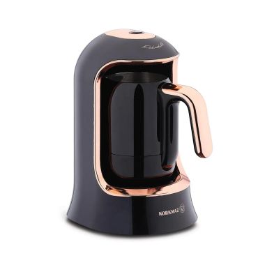 Korkmaz A860-09 Kaffemaskin – Svart/Rose/Gull