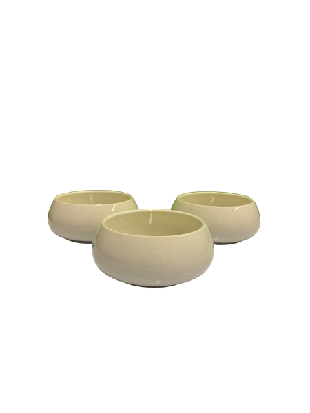 3 stk Bollle keramikk 14x6.5Cm
