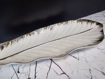 Leaf B Serveringsfat - Porselen