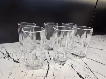 6stk. Trendy drikkeglass - 45cl - Art. 7002