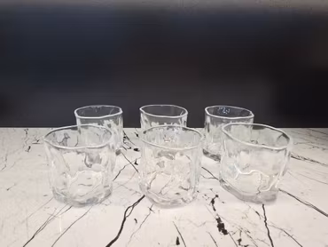 6stk. Trendy drikkeglass - 30cl - Art. 7003