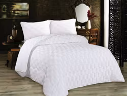 Sengesett i 3 deler - Dama Hvit