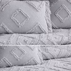 Sengesett i 3 deler - Camelia Lysegrå