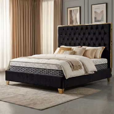 Monaco 160x200cm Seng inkl. Madrass - Foamy 160x200cm