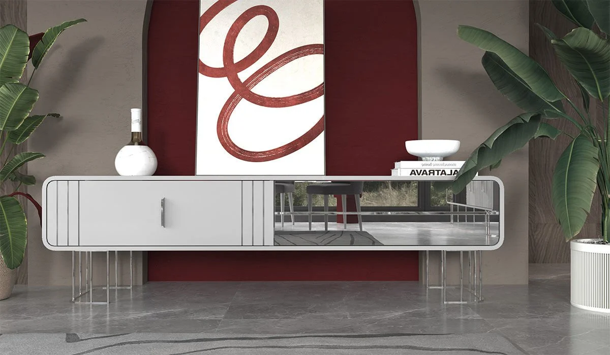 Veyron TV-benk- Grå