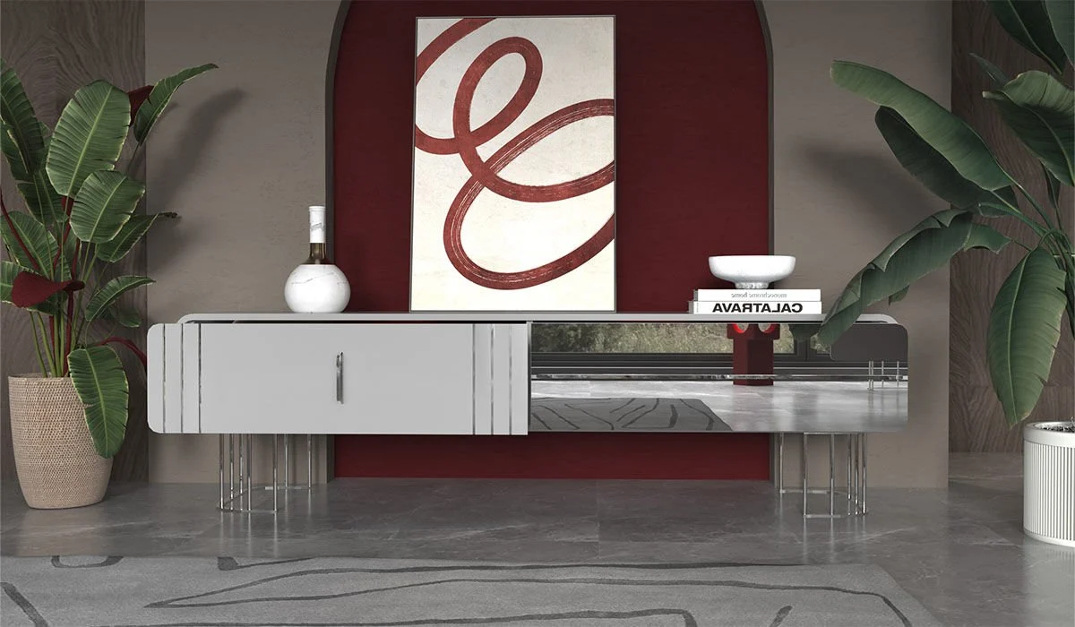 Veyron TV-benk- Grå