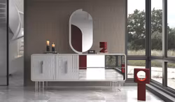 Veyron Konsollbord & Speil - Grå