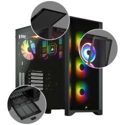 WQHD AMD Gaming Dator med Ryzen 7800X3D och Radeon 7800XT