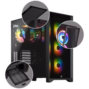 WQHD AMD Gaming Dator med Ryzen 7800X3D och Radeon 7800XT