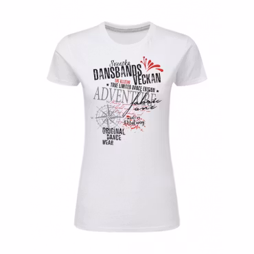 T-Shirt Adventure Vit Dam