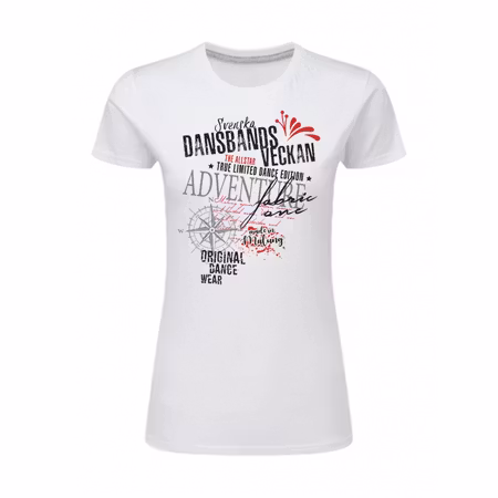 T-Shirt Adventure Vit Dam