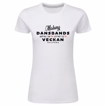 T-Shirt Malung Vit Dam