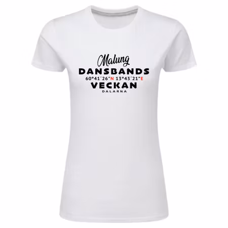 T-Shirt Malung Vit Dam