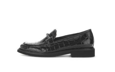Lackmönstrad Loafer Gabor
