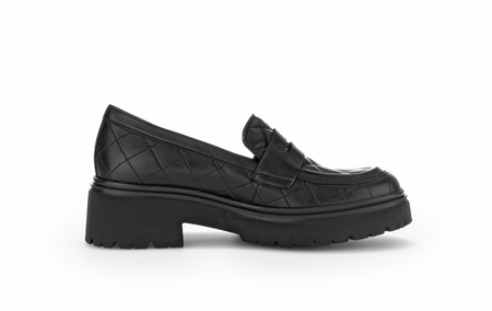 Svarta Loafer Gabor