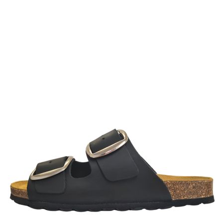 Bella Moda Svart Slip-in Sandal