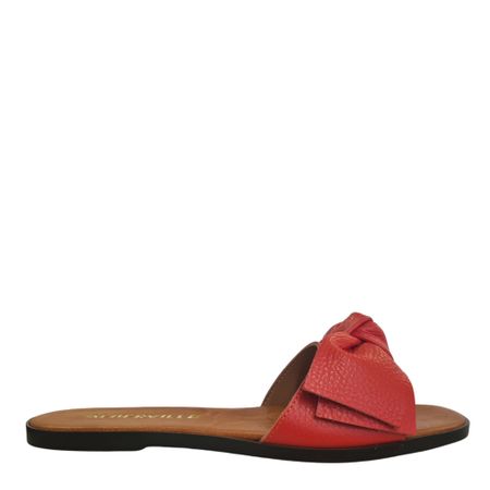 Alberville Korall Sandal Med Rosett