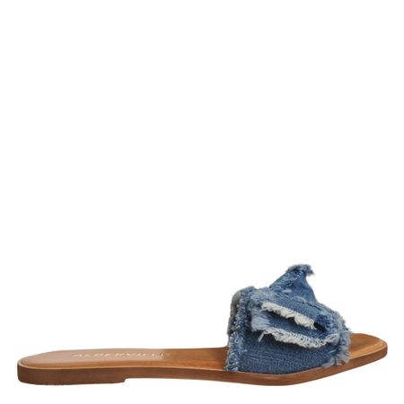 Alberville Jeans Sandal Med Rosett