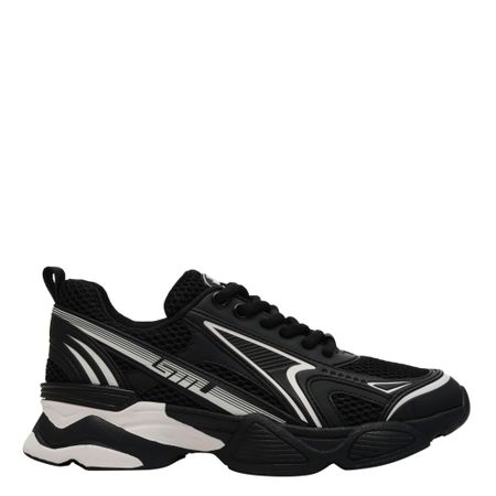 Steve Madden Dam Sneaker Speedster-E i Svart och Vitt