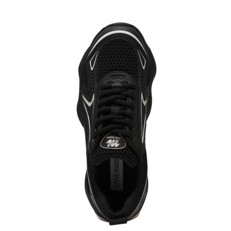 Steve Madden Dam Sneaker Speedster-E i Svart och Vitt