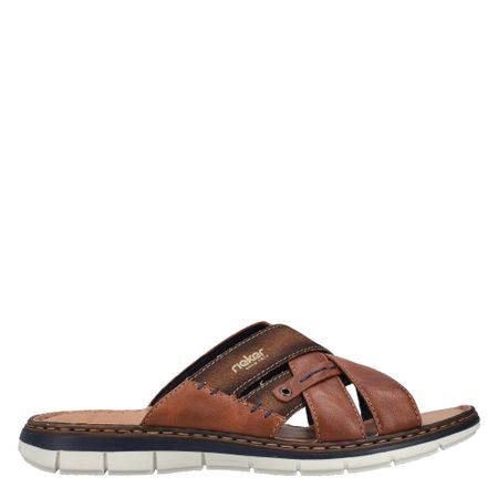 Bekväm slip-in sandal från Rieker med Antistress-sula