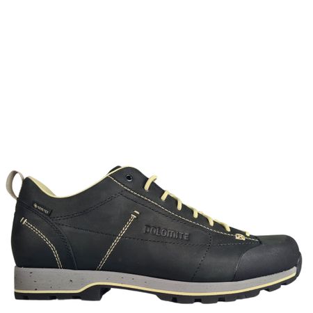Dolomite sneaker i svart nubuck – vattentät och bekväm
