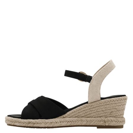 Somrig espadrillo kilklack med 6 cm höjd Tamaris