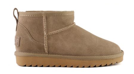 Taupe Låg Skaft Uggisar Colors Of California