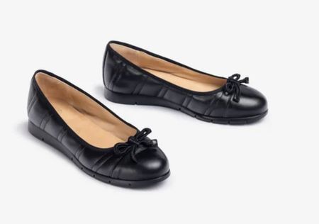 Ballerina Svart Unisa Läder
