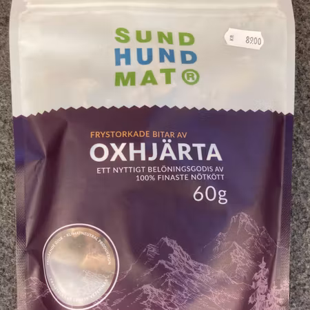 Sund hundmat Oxhjärta