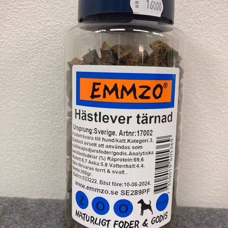 Emmzo Hästlever tärnad