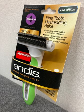 Andis Fine Tooth deShedding rake
