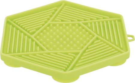 Lick'n'Snack platta med sugkopp, green