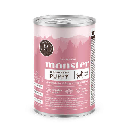 Monster Puppy Chicken & Beef 400g burk