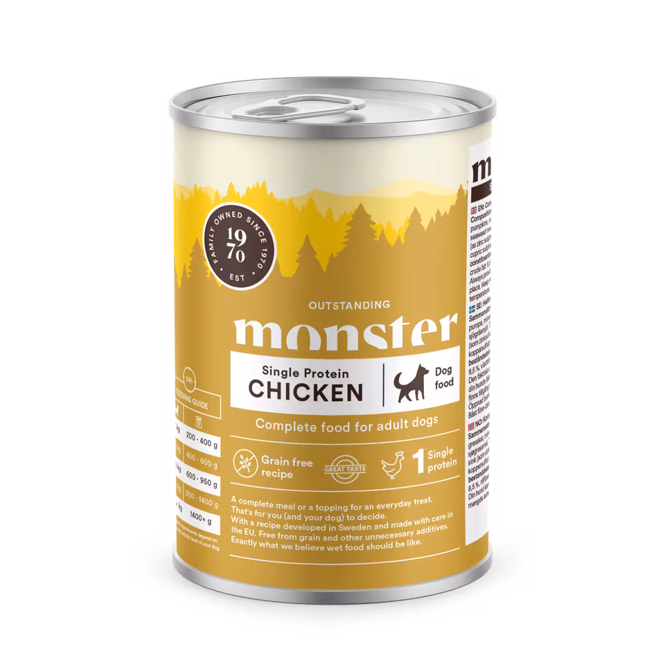 Monster Single protein Chicken 400g burk