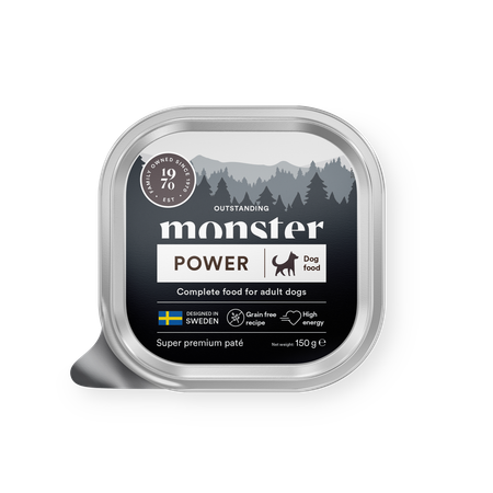 Monster Dog Power paté 150g burk