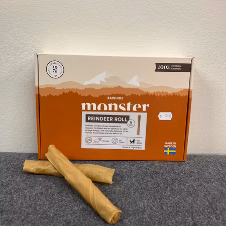 Monster Rawhide Reindeer Roll box (13 st)