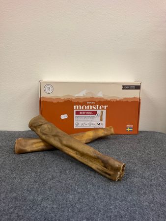 Monster Rawhide Beef Roll L 28cm box (5 st) (-15%)