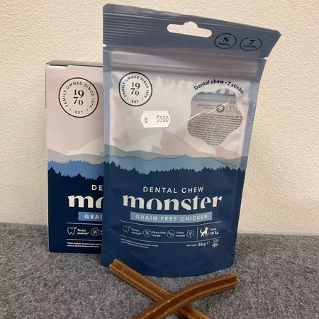 Monster Dental Chew GF Chicken S (Month, 28 st)