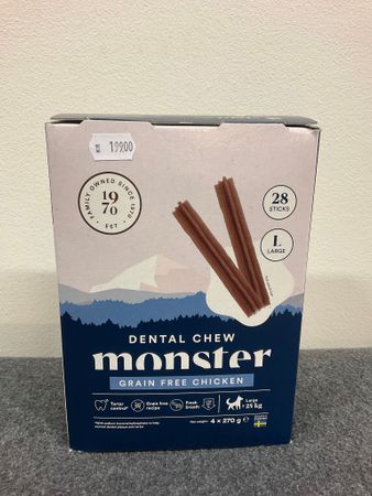 Monster Dental Chew GF Chicken L (Month, 28 st)