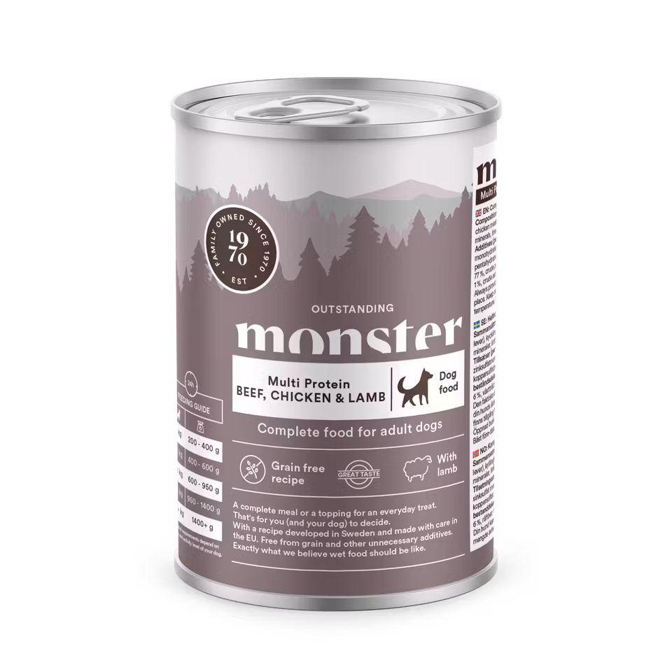 Monster Multi Beef/Chicken/Lamb burk 400g