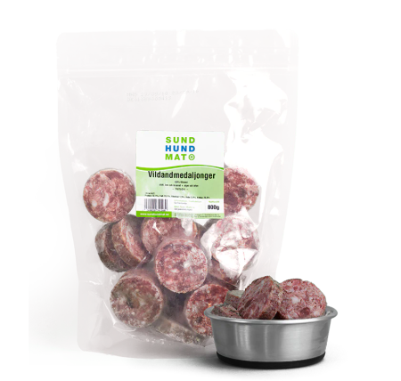Vildandsmedaljonger 800g