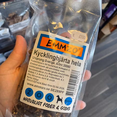 Emmzo Kycklinghjärta (100g) (-20%)