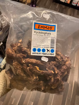 Emmzo Kycklinghalsar 1kg (-15%)
