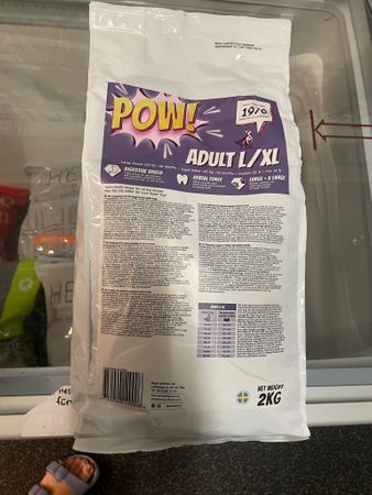 POW! Adult L/XL Pork 2kg (-50%)