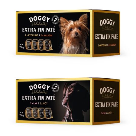 Doggy Delikatesspaté Multibox 600g (-30-50%)