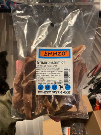 Emmzo Grisöronstrimlor 100g